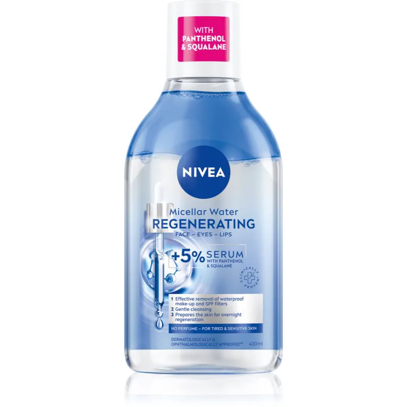 NIVEA Micellar Regenerating μικυλλιακό νερό καθαρισμού με αναγεννητικό αποτέλεσμα 400 ml