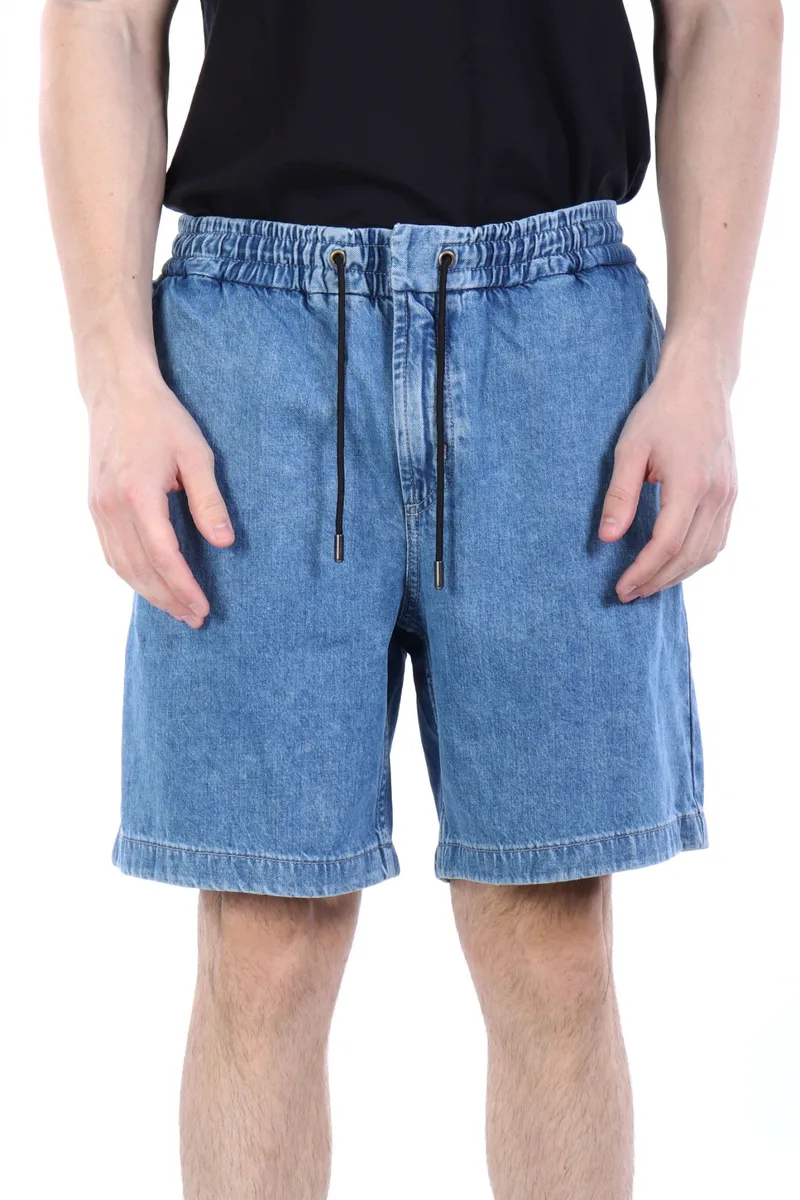BOSS CAUAL ΒΕΡΜΟΥΔΑ JEANS SANDREW-SHORTS-BO ΜΠΛΕ