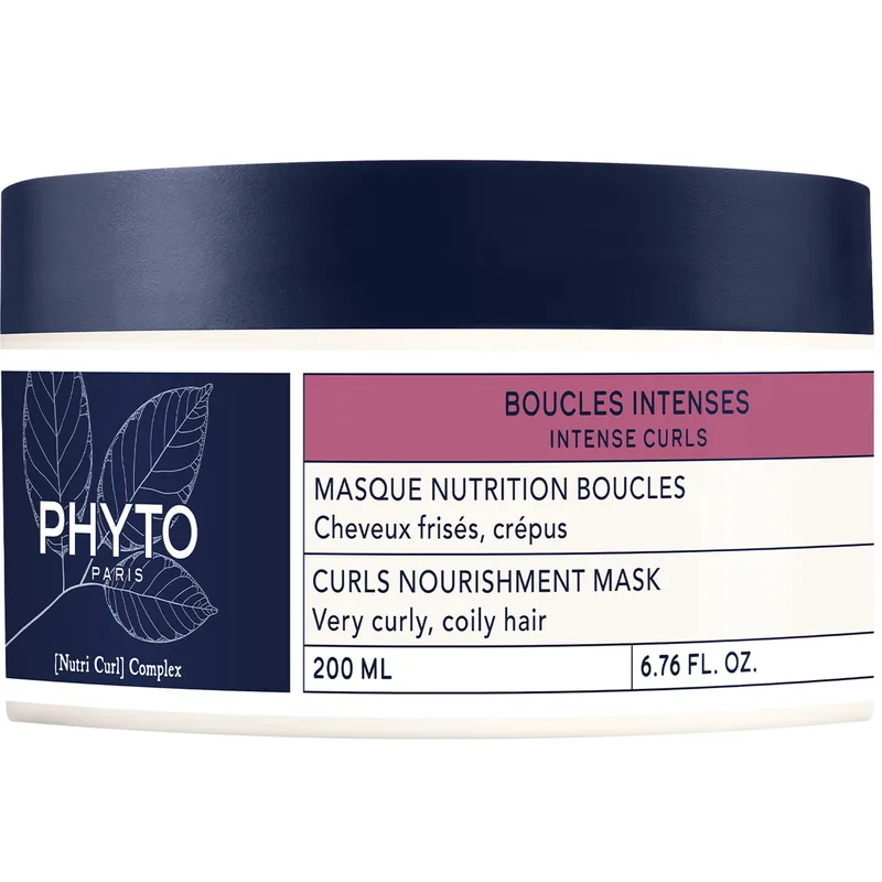 Phyto Boucles Intenses Curls Nourishment Mask Μάσκα Θρέψης για Μαλλιά με Μπούκλες 200ml