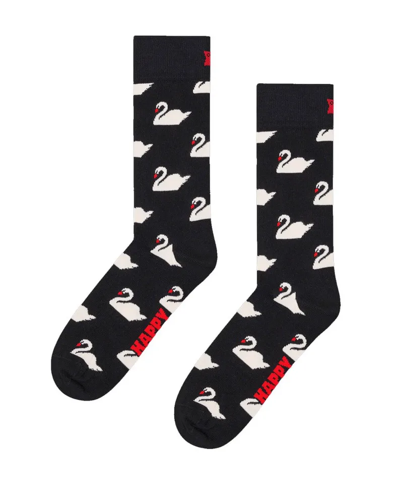 Happy Socks Swan Sock (Size: 36-40)