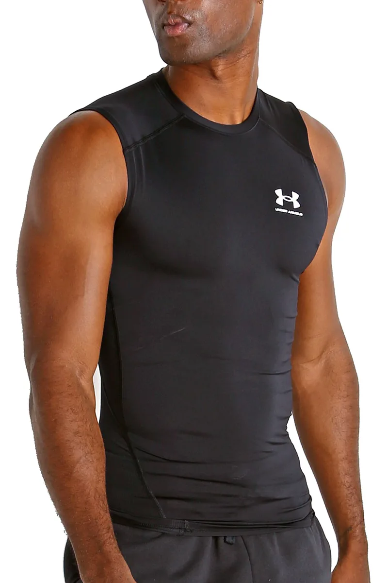 Μπλούζα Αμάνικη Under Armour HG Armour Compression 1361522-001 Ανδρικό