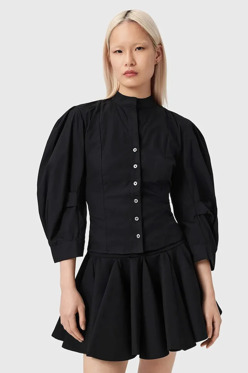 Βαμβακερό πουκάμισο AllSaints MAUD