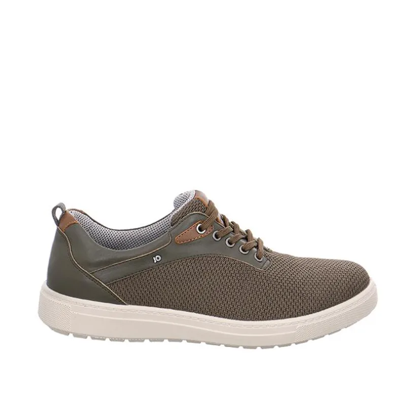 Jomos 3213938107027 Aνατομικό Δερμάτινο Comfort Casual Χακί