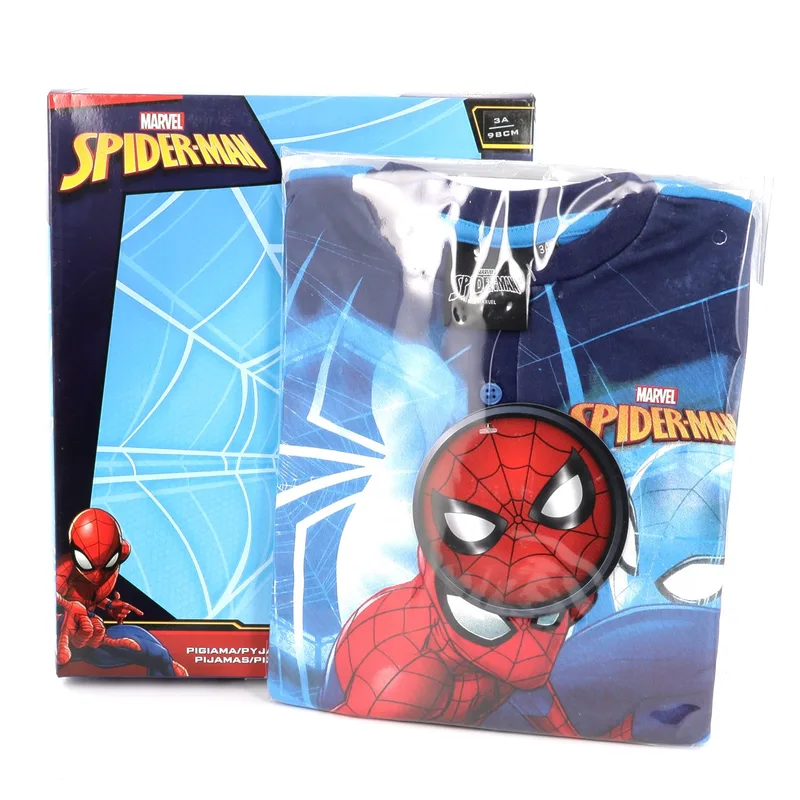 Παιδική Πιζάμα για Αγόρι Marvel Spiderman Χρώματος Μπλε SPI23-3216B