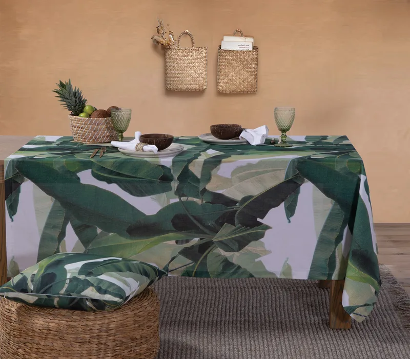 Τραπεζομάντηλο Nef-Nef Tropicana 140x180 Green