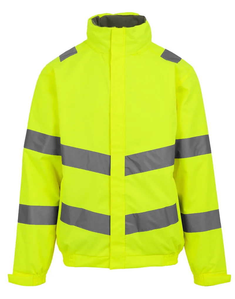 Pro Hi-Vis Dover Jacket Regatta High Visibility TRW457 Yellow