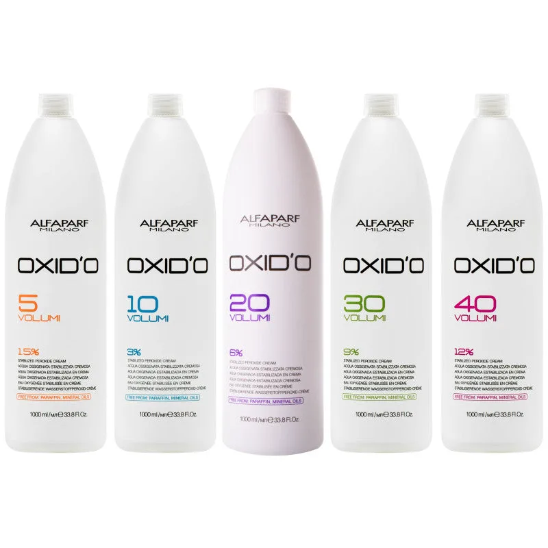 Oxidizing oxide Alfaparf 3%, 6%, 9%, 12% 1000ml 6% - Vol 20.