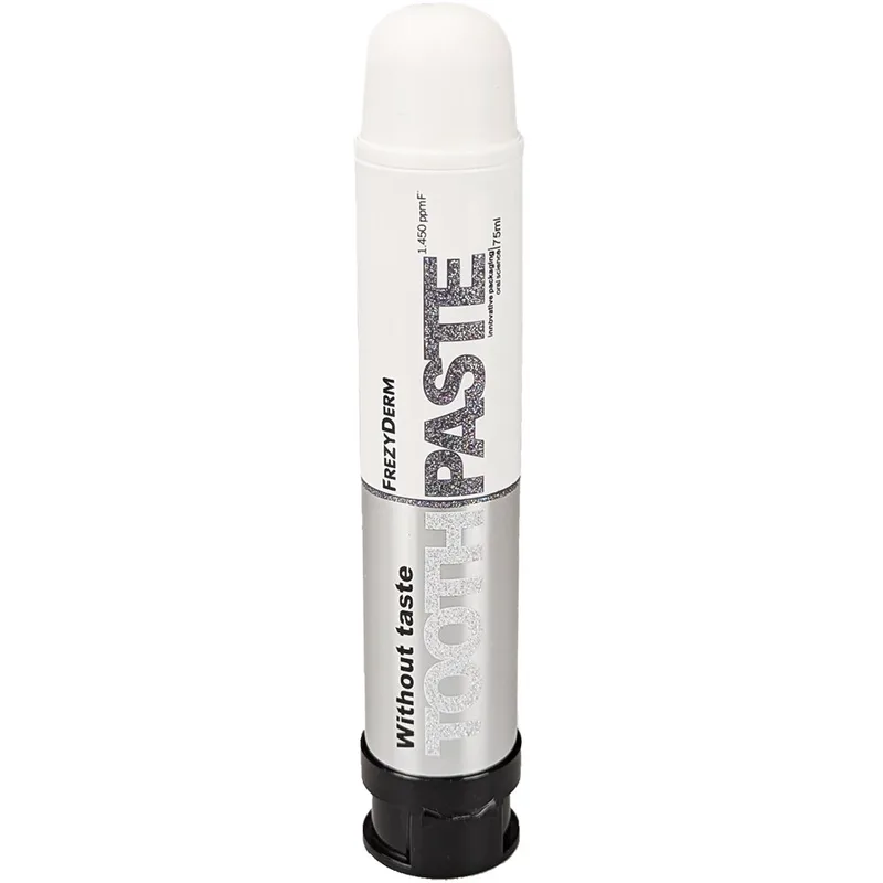 Frezyderm Toothpaste Without Taste Οδοντόπαστα Χωρίς Γεύση & Άρωμα με Σύνθεση που Ενισχύει την Άμυνα του Στοματικού Βλεννογόνου 75ml