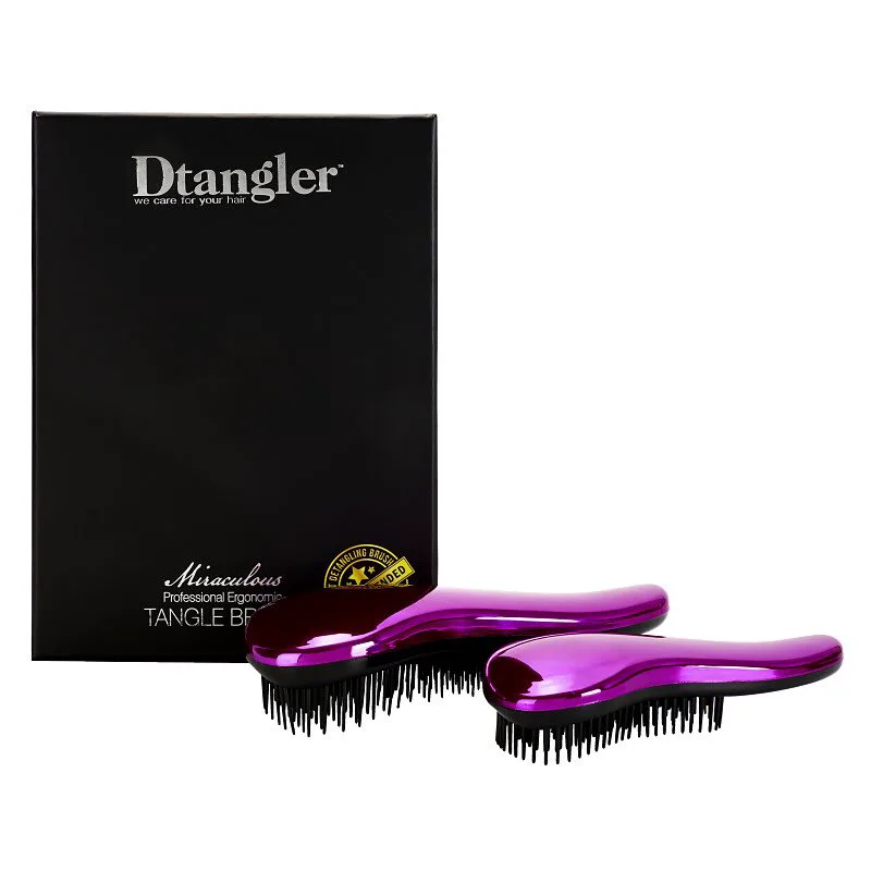 Dtangler Miraculous Σετ για εύκολο χτένισμα μαλλιών Purple