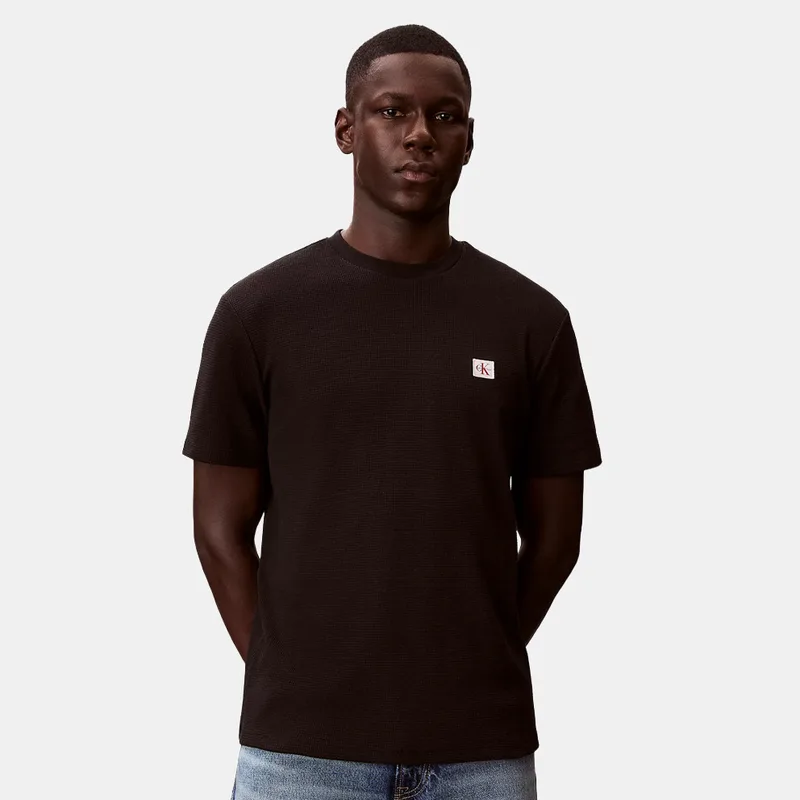 Calvin Klein Waffle Badge Ανδρικό T-Shirt (9000271174_1469)