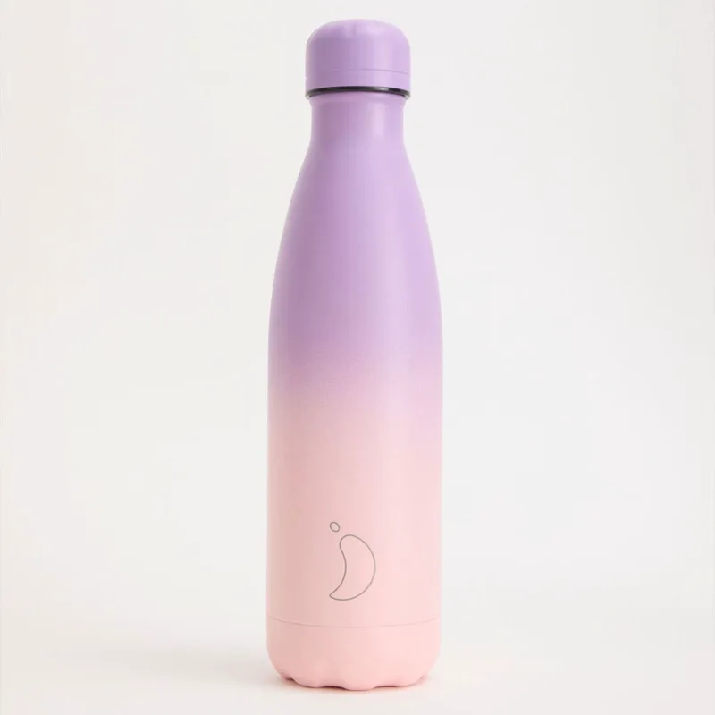Μπουκάλι Θερμός 500ml Chilly's Original's Series Peach Purple