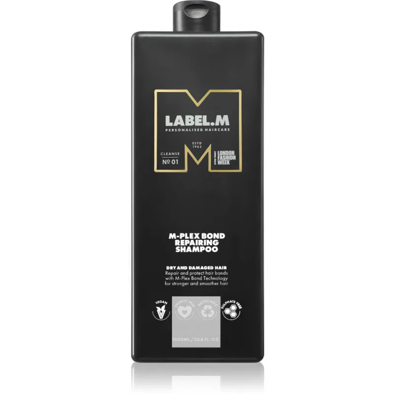 label.m M-Plex Bond Repairing Shampoo θρεπτικό σαμπουάν 1000 ml