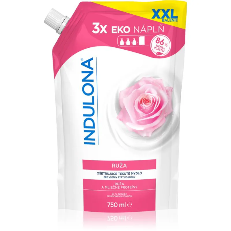 Indulona Rose υγρό σαπούνι για τα χέρια ανταλλακτικό 750 ml