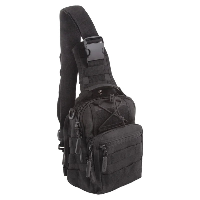 Τσαντάκι Στήθους 7L Amila Tactical Μαύρο
