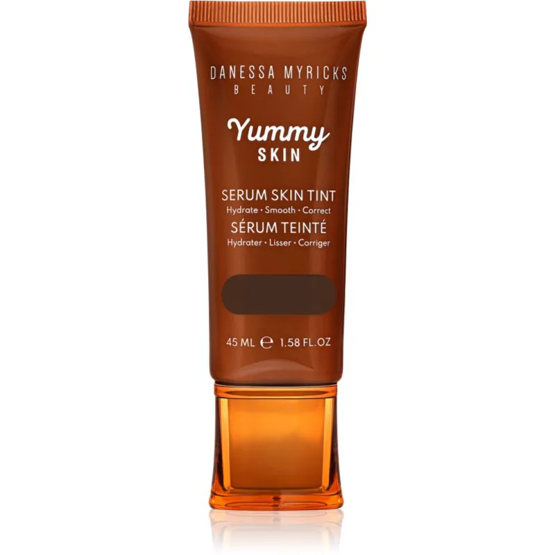 Danessa Myricks Beauty Yummy Skin Serum Skin Tint ενυδατικό μεικ απ με λειαντική επίδραση απόχρωση 16 - Deep with Neutral Undertones 45 ml