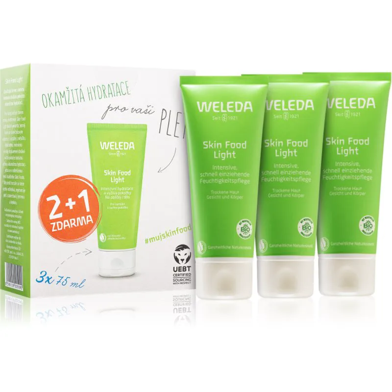 Weleda Skin Food Light σετ δώρου για έντονη ενυδάτωση