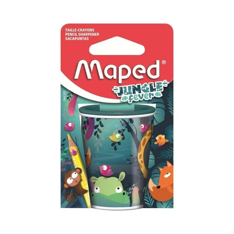Ξύστρα Βαρελάκι Maped Jungle Fever 2 Τρύπες