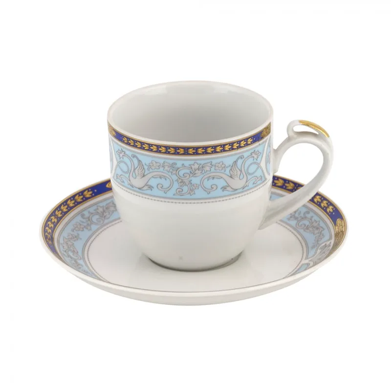 Σετ 6τμχ Φλυτζάνια Τσαγιού Πορσελάνης WM Collection 220ml N25889 (Υλικό: Πορσελάνη) - WM COLLECTION - N25889-tea