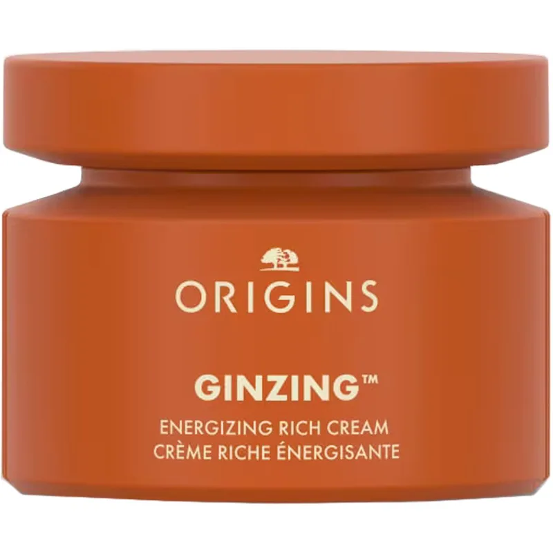 Origins Ginzing Energizing Rich Cream Θρεπτική Ενυδατική Κρέμα Προσώπου Μεγάλης Διάρκειας 50ml