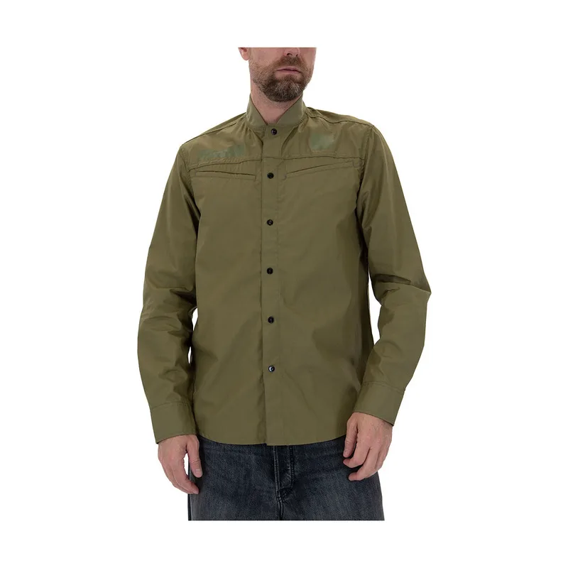 Πουκάμισο με μακριά μανίκια G-Star Raw WORKWEAR RIB COLLAR REGULAR FIT LONGSLEEVE SHIRT MEN