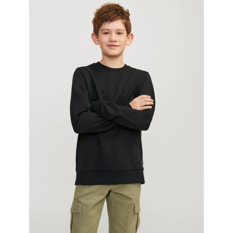 Μπλούζα φούτερ αγόρι Jack & Jones-12250530-Black