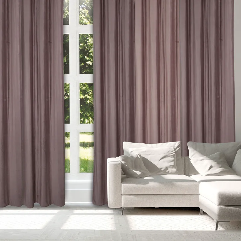 Κουρτίνα 140x270 Με Τρουκς Das Home 2228 Purple 140x270Υ