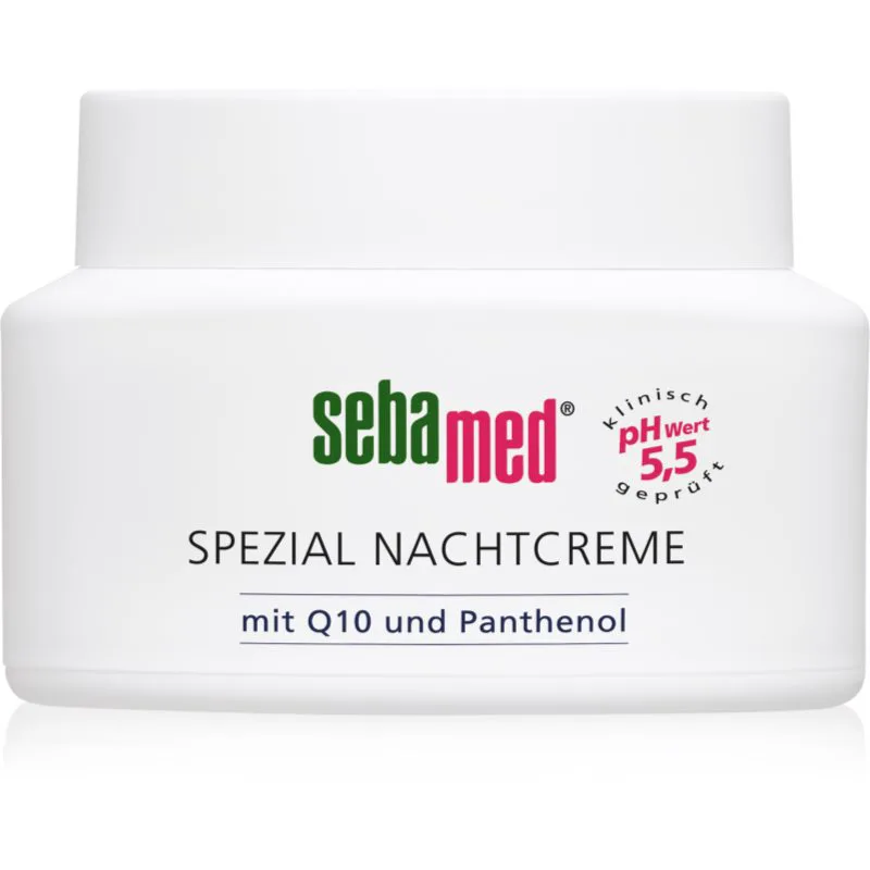 Sebamed Special Night Cream with Q10 and Panthenol αναγεννητική κρέμα νύχτας με συνένζυμο Q 10 75 ml