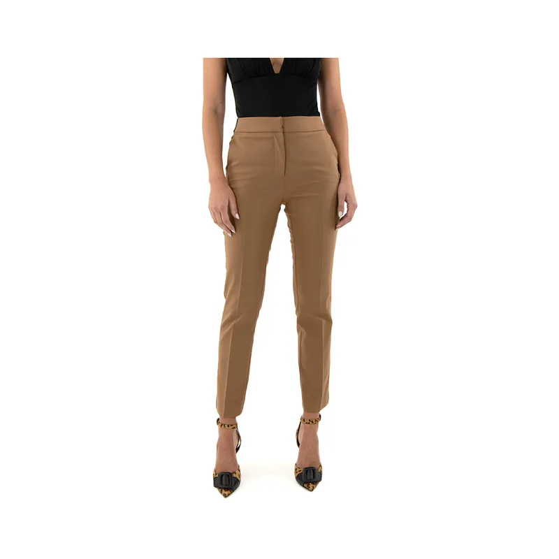 Παντελόνια My T Wearables HIGH WAIST SLIM FIT CHINO PANTS WOMEN