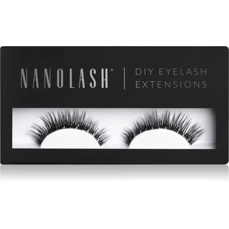 Nanolash DIY Eyelash Extensions αυτοκόλητες βλεφαρίδες σε τουφάκια χωρίς κόμπο Heartbreaker 36 τμχ