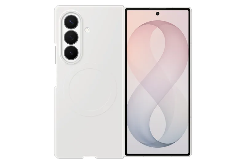 Samsung Galaxy Z Fold8 Ultra Silicone Magnet Case - Cream