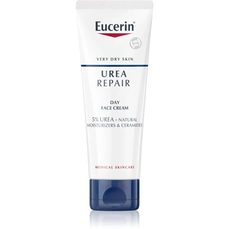 Eucerin UreaRepair Day Cream κρέμα ημέρας για το πρόσωπο χωρίς άρωμα 50 ml