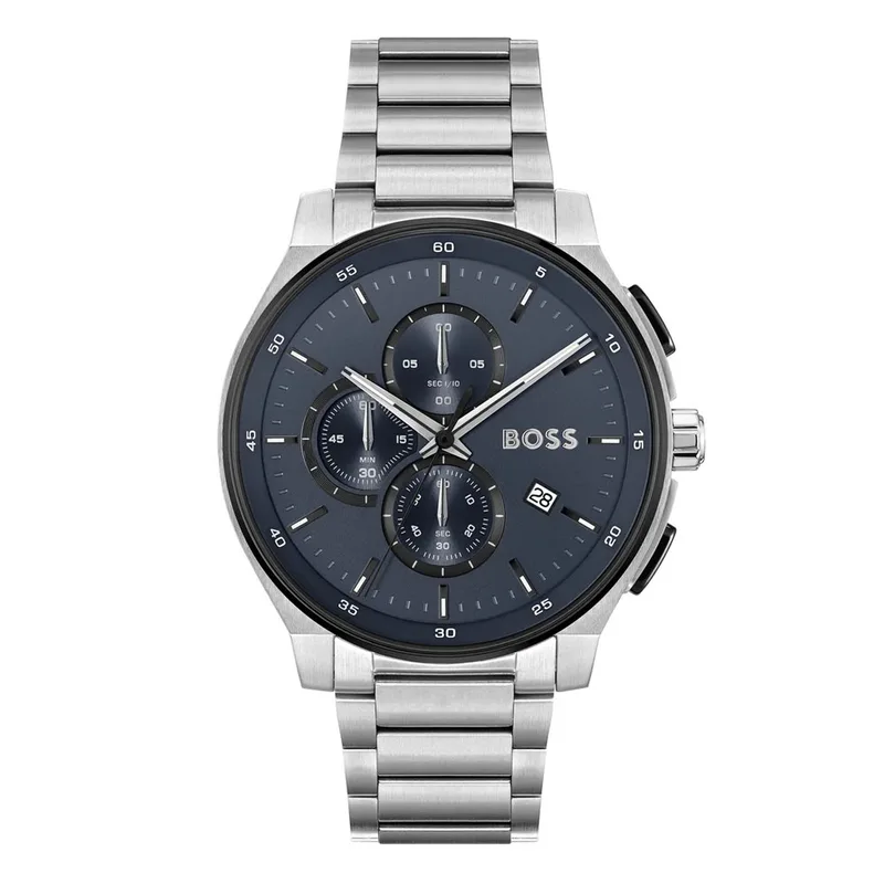BOSS Peak Chronograph Silver Stainless Steel Bracelet 1514189