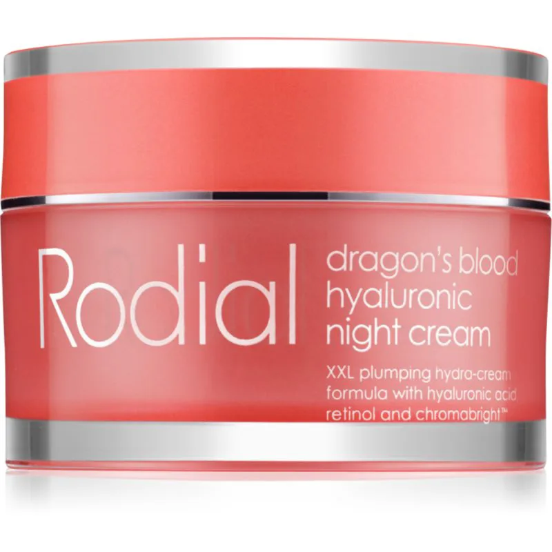 Rodial Dragon's Blood Hyaluronic Night Cream ανανεωτική κρέμα νύχτας 50 ml