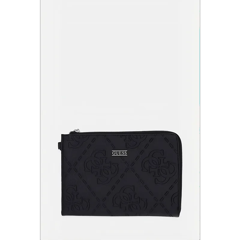 Guess Τσαντάκι Χειρός Pouch Boston PMBONGP5438-BLA Μαύρο