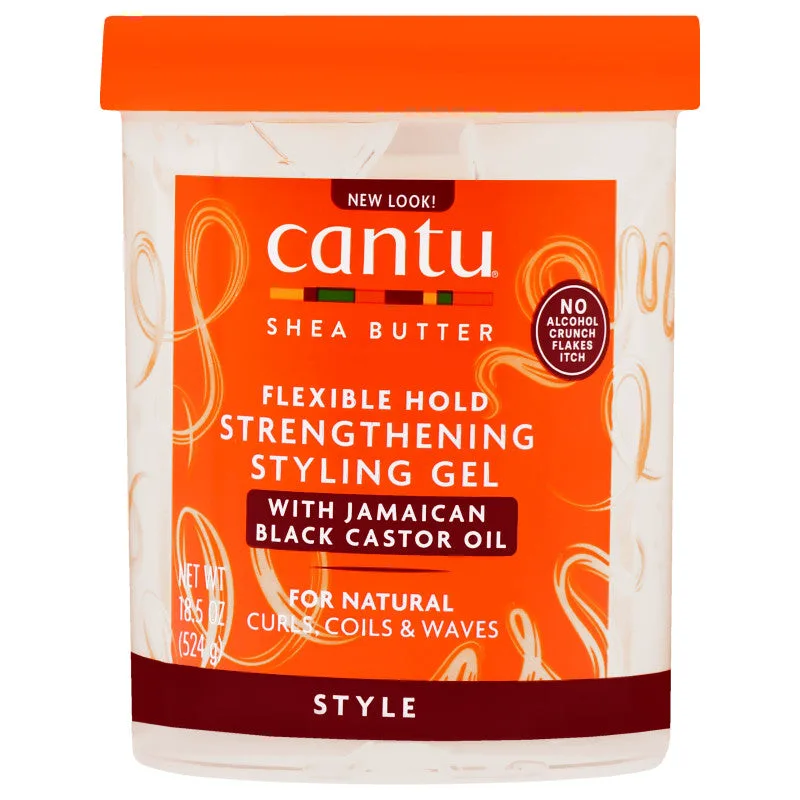 Cantu Flexible hold and strengthening modeling gel with shea butter 524 g
