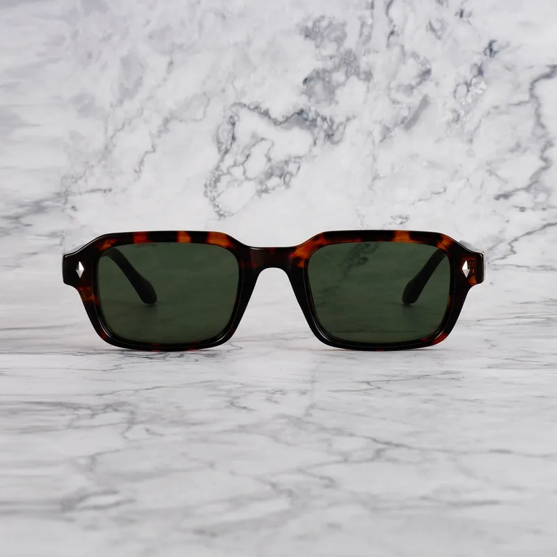 AXEL 21EP3 - AXEL - TORTOISE - GREEN Sunglasses | Tortoise | Green Shades | Explicit Poets Sunglasses