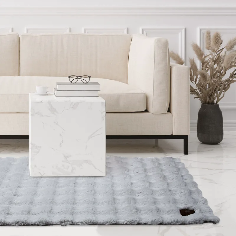 Χαλί Γούνινο Faux Fur 150x200εκ. Τρισδιάστατη Υφή Essential 3112 Γκρι Greenwich Polo Club (Ύφασμα: Polyester, Χρώμα: Γκρι) - Greenwich Polo Club - 299915203112