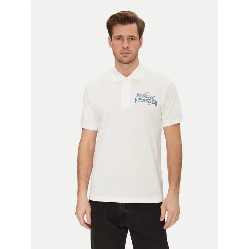 Lacoste Polo PH0285 Εκρού Regular Fit