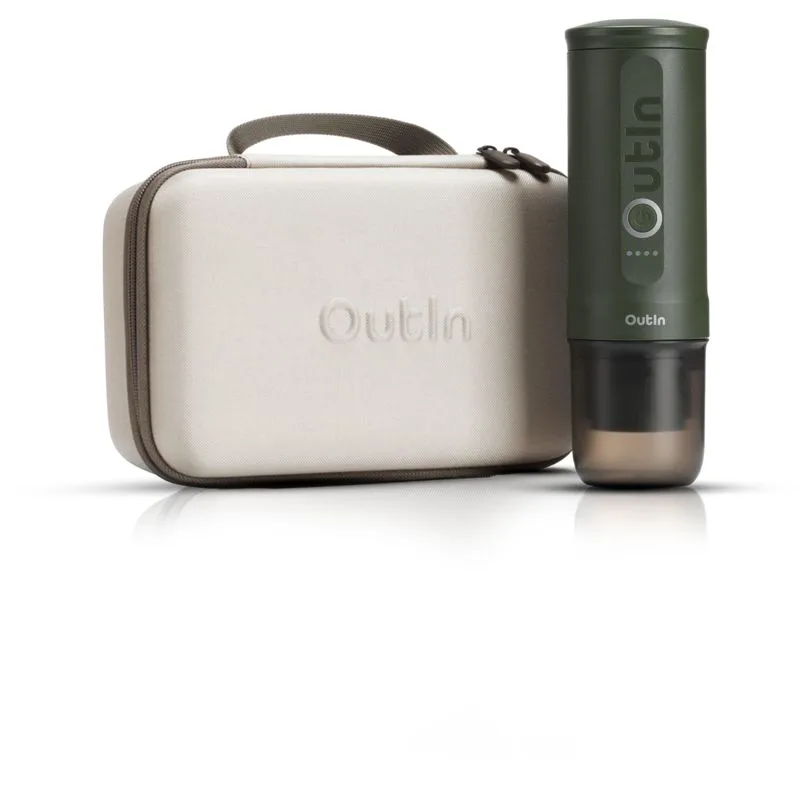 OutIn Nano Traveler Espresso Set in Forest Green