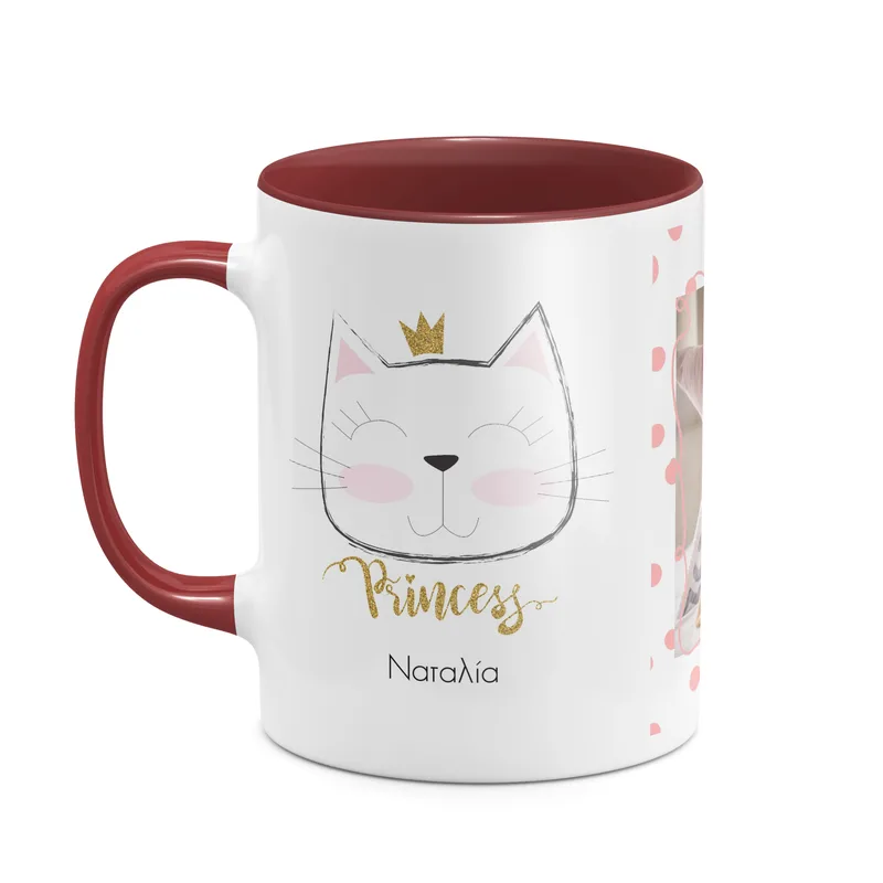 Princess Cat - Κούπα - Μπορντό - Απλή