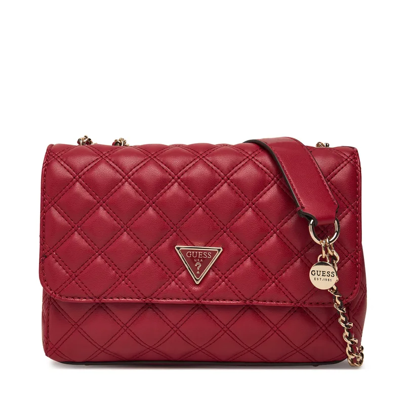 Τσάντα Guess Giully II HWQG96 73200 Κόκκινο