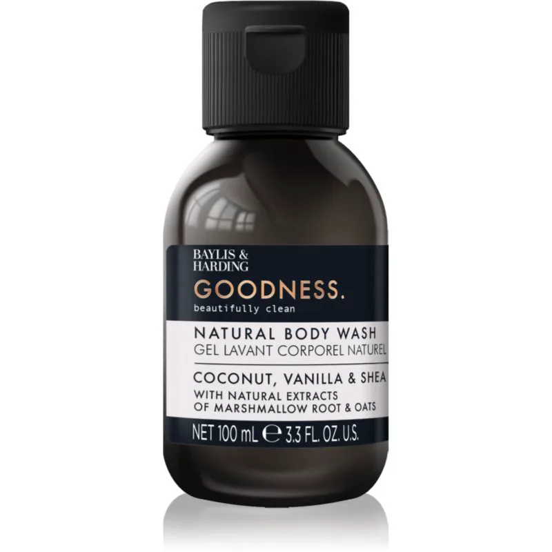 Baylis & Harding Goodness Coconut, Vanilla & Shea φυσικό τζελ για ντους 100 ml