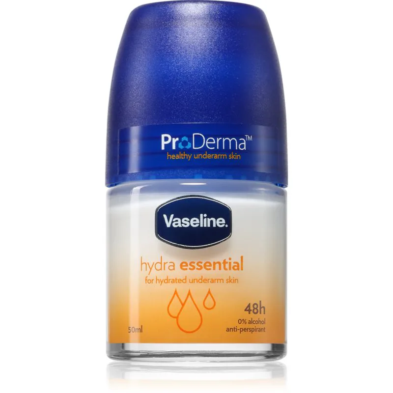 Vaseline Hydra Essential Roll-On αντιιδρωτικό ρολλ-ον για ευαίσθητο δέρμα 50 ml