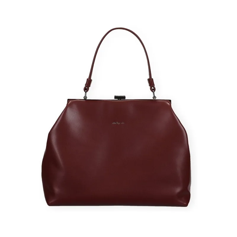 Τσάντες Χειρός The Sticky Sis Club Clasp Bag - Fig