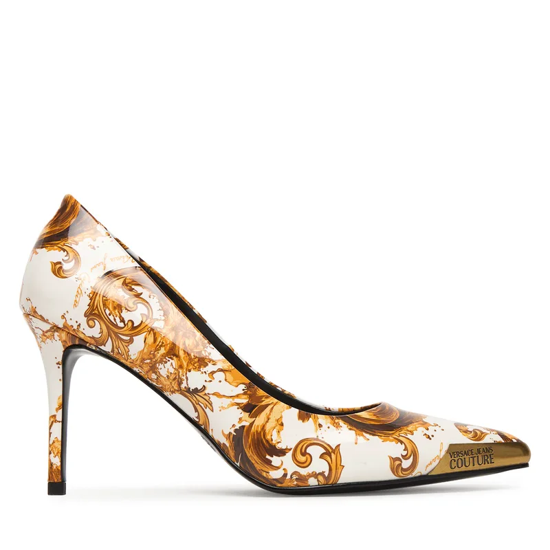 Γόβες Versace Jeans Couture 80VA3S50 ZS366 G03 Λευκό