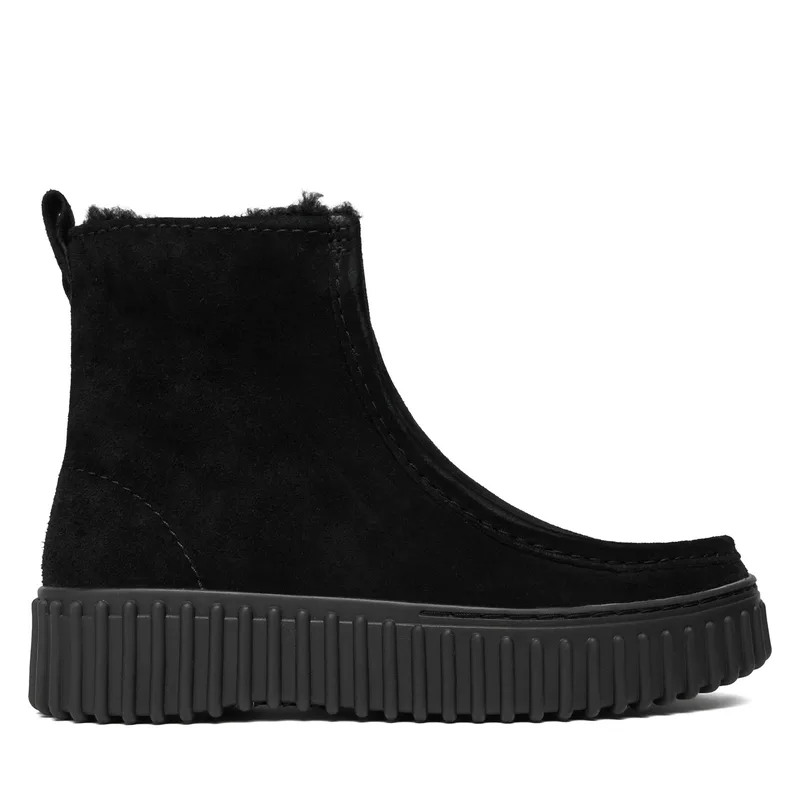 Μποτάκια Clarks Torhill Cozy 26182910 Μαύρο