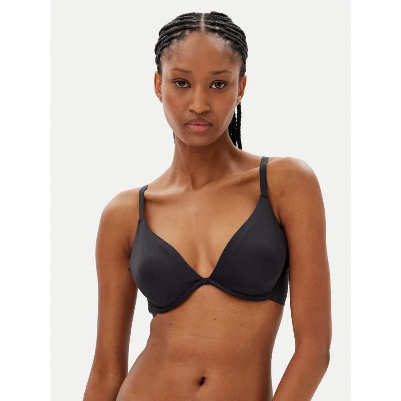 Hunkemöller Σουτιέν με μπανέλα Smooth 206736 Μαύρο