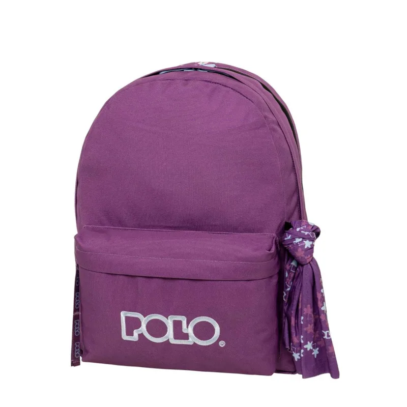 Σακίδιο Πλάτης Polo Original (2025 ) Double Scarf Violet Light Cyan Logo 901235_4657