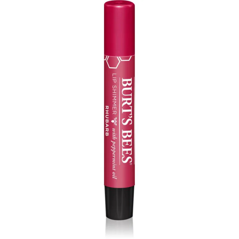 Burt’s Bees Lip Shimmer λιπ γκλος απόχρωση Rhubarb 2.6 γρ