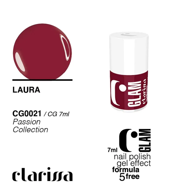 Clarissa 7ml nail polish 021 Laura